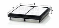 MANN-FILTER C2229 — Air Filter