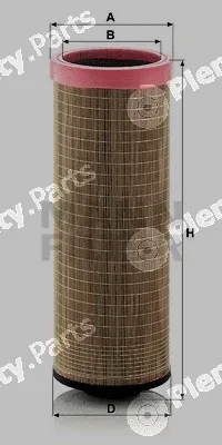 MANN-FILTER CF23550/2 — Secondary Air Filter