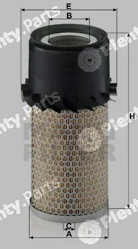 MANN-FILTER C14179/4 — Air Filter