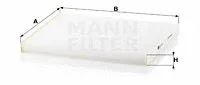 MANN-FILTER CU26017 — Filter, cabin air