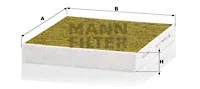 MANN-FILTER FP24003 — Filter, cabin air FreciousPlus