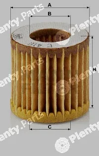 MANN-FILTER C410 — Air Filter Picolino