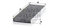 MANN-FILTER CUK4151 — Filter, cabin air