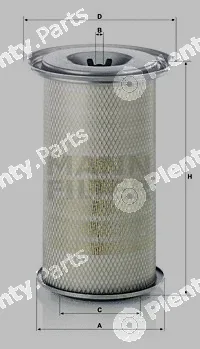 MANN-FILTER C24037 — Air Filter