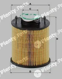 MANN-FILTER U620/2yKIT — Urea Filter