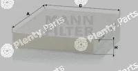 MANN-FILTER CU2442 — Filter, cabin air
