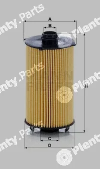 MANN-FILTER HU12007x — Oil Filter