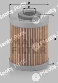 MANN-FILTER MH54/1 — Oil Filter