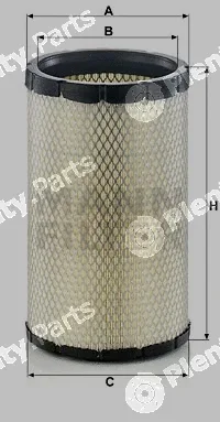 MANN-FILTER CF19021 — Secondary Air Filter