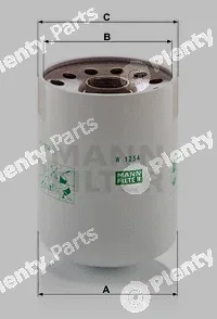 MANN-FILTER W1254x — Oil Filter