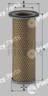 MANN-FILTER C1281 — Secondary Air Filter
