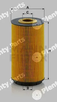 MANN-FILTER HU8010z — Oil Filter