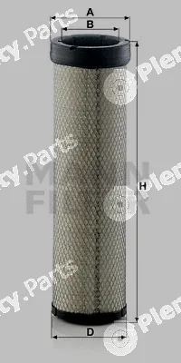 MANN-FILTER CF14002 — Secondary Air Filter