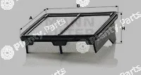 MANN-FILTER C18004 — Air Filter