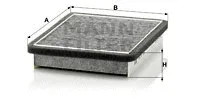 MANN-FILTER CUK21006 — Filter, cabin air