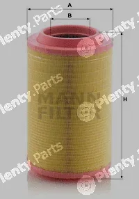 MANN-FILTER C25860/8 — Air Filter