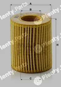 MANN-FILTER HU711x — Oil Filter