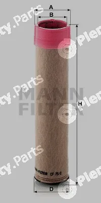 MANN-FILTER CF75/2 — Secondary Air Filter