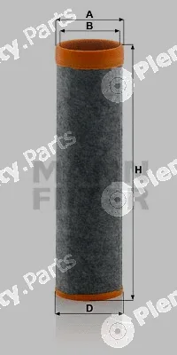MANN-FILTER CF10001 — Secondary Air Filter