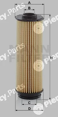 MANN-FILTER HU6022z — Oil Filter