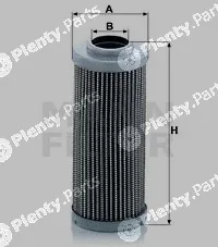 MANN-FILTER HD509/2x — Hydraulic Filter, automatic transmission