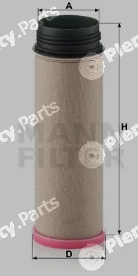 MANN-FILTER CF1250 — Secondary Air Filter NLG Pico