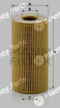 MANN-FILTER HU618x — Oil Filter