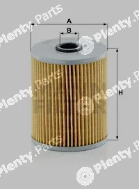 MANN-FILTER H929/3 — Filter, operating hydraulics