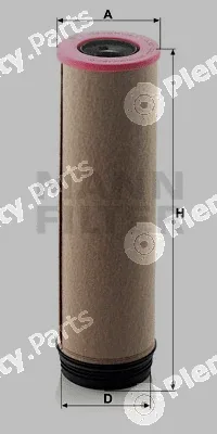 MANN-FILTER CF1650 — Secondary Air Filter NLG Pico