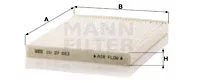 MANN-FILTER CU27003 — Filter, cabin air