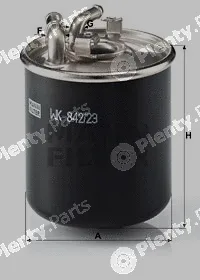 MANN-FILTER WK842/23x — Fuel Filter