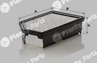 MANN-FILTER C25016 — Air Filter