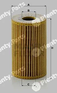 MANN-FILTER HU715/4x — Oil Filter