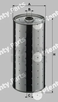 MANN-FILTER PF1025n — Oil Filter