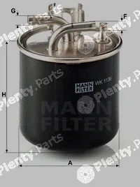 MANN-FILTER WK1136 — Fuel Filter