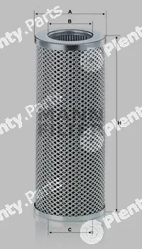 MANN-FILTER HD10245 — Filter, operating hydraulics