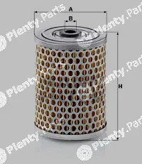 MANN-FILTER H985 — Hydraulic Filter, steering