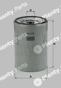 MANN-FILTER WK1070x — Fuel Filter