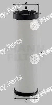 MANN-FILTER CF1295 — Secondary Air Filter