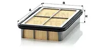 MANN-FILTER C2568 — Air Filter