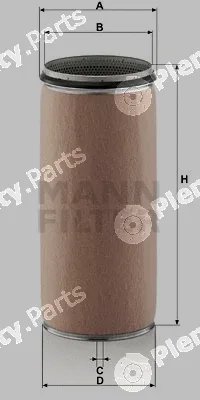 MANN-FILTER CF2100/1 — Secondary Air Filter