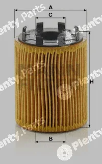 MANN-FILTER HU7041z — Oil Filter