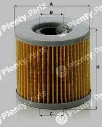 MANN-FILTER MH811 — Oil Filter