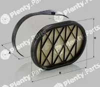 MANN-FILTER C38010 — Air Filter