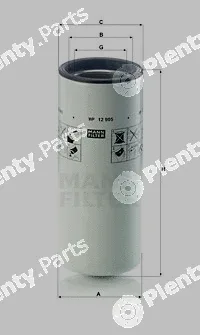 MANN-FILTER WP12905 — Oil Filter