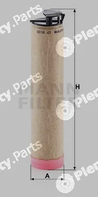 MANN-FILTER CF8100 — Secondary Air Filter