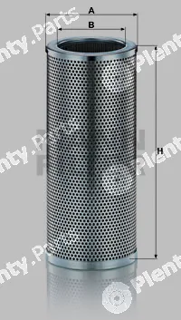 MANN-FILTER HD13112 — Filter, operating hydraulics
