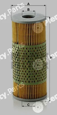 MANN-FILTER H829 — Oil Filter