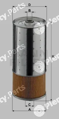MANN-FILTER PF1055/1n — Oil Filter