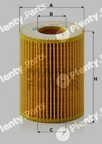 MANN-FILTER HU820x — Oil Filter